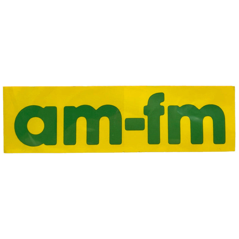 AM-FM OG Logo Sticker Multi – Sparky Online Store