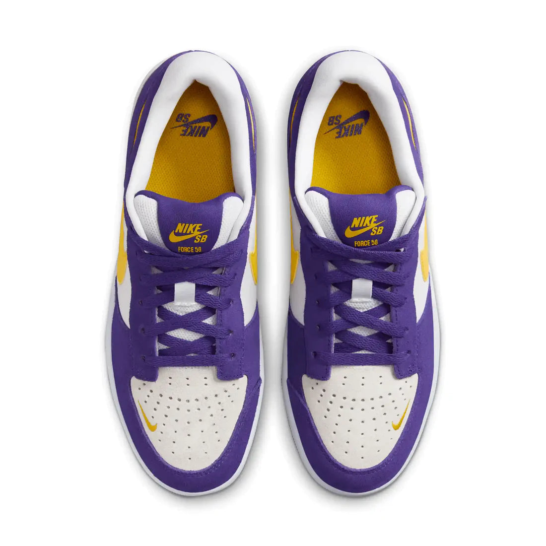 Nike SB Force 58 Court Purple/Amarillo/White/White