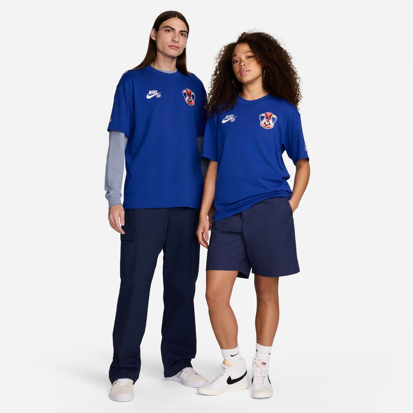 Nike SB USA Olympic Kit T-Shirt Old Royal