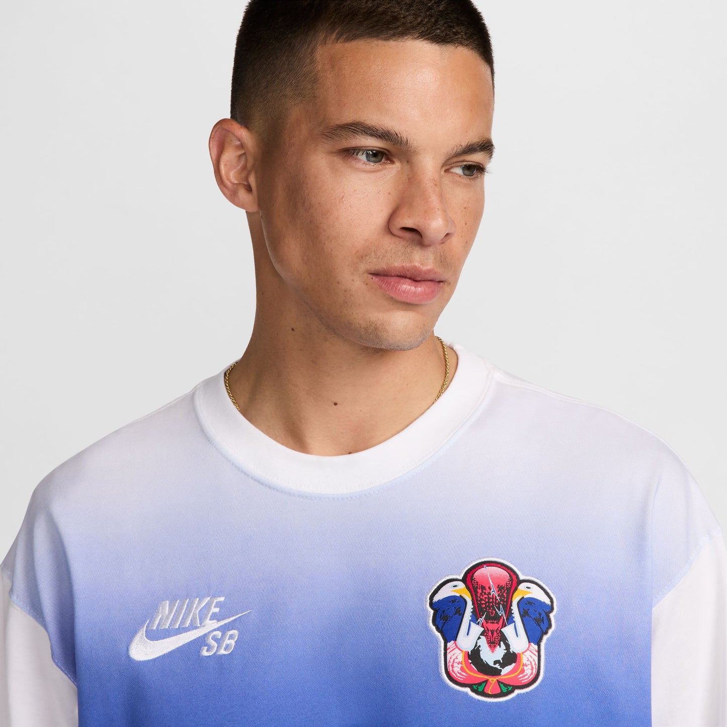 Nike SB USA Olympic Kit Longsleeve T-Shirt White