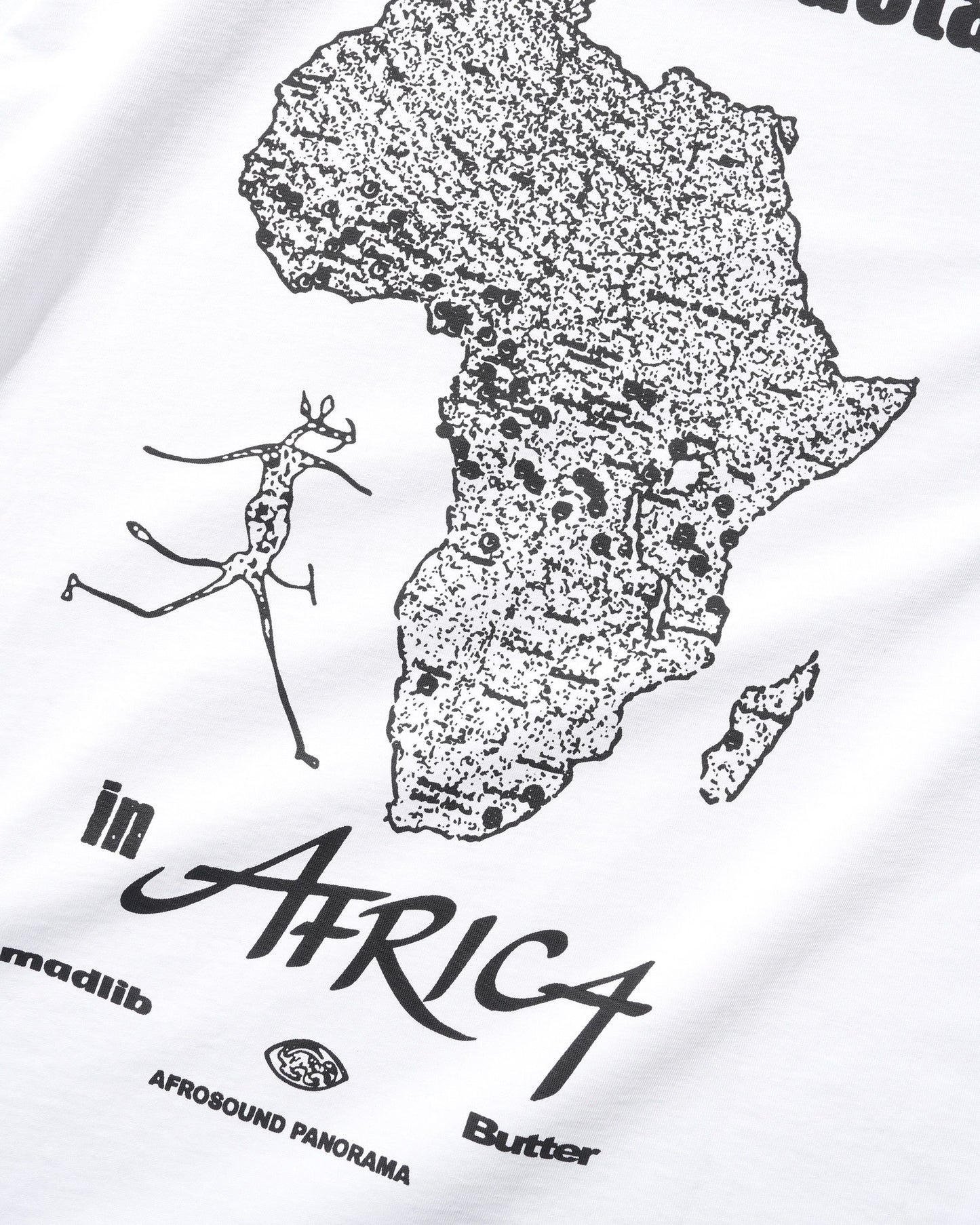 Butter Goods x Madlib Africa T-shirt White