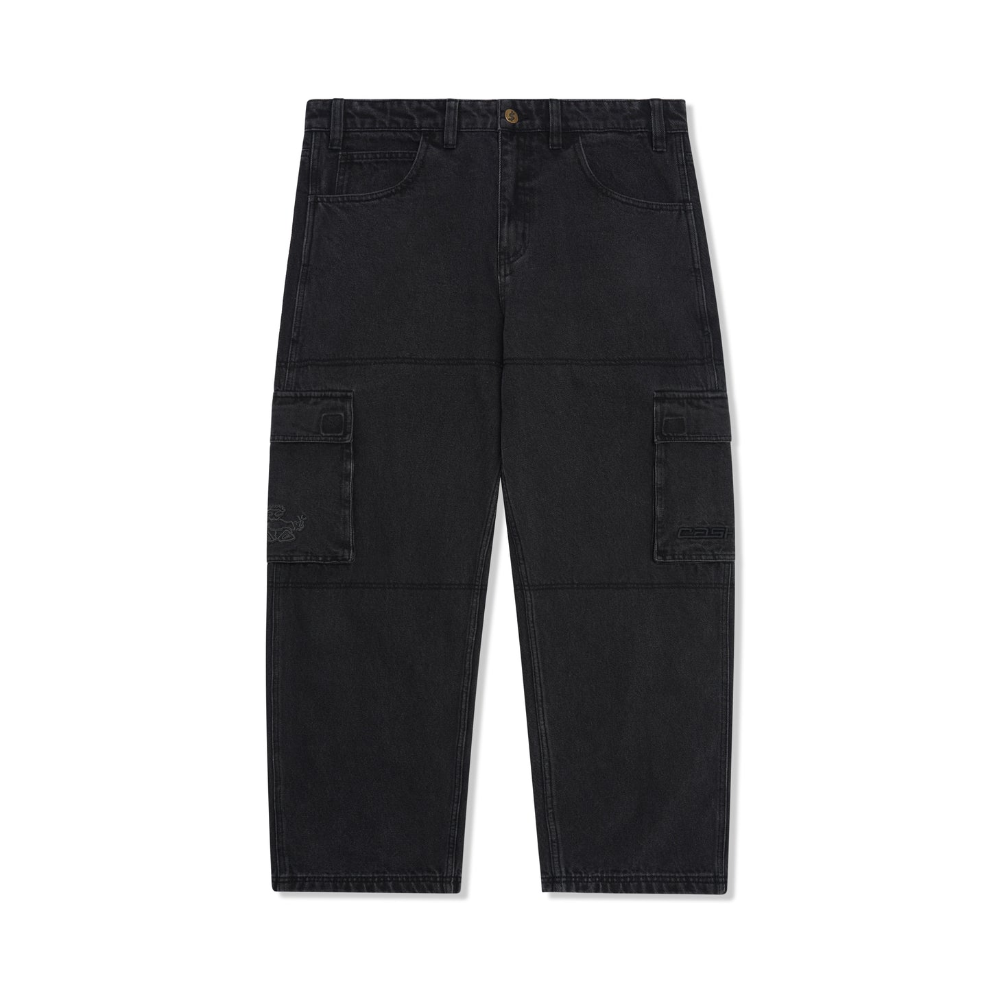 Cash Only Aleka Cargo Jeans Black