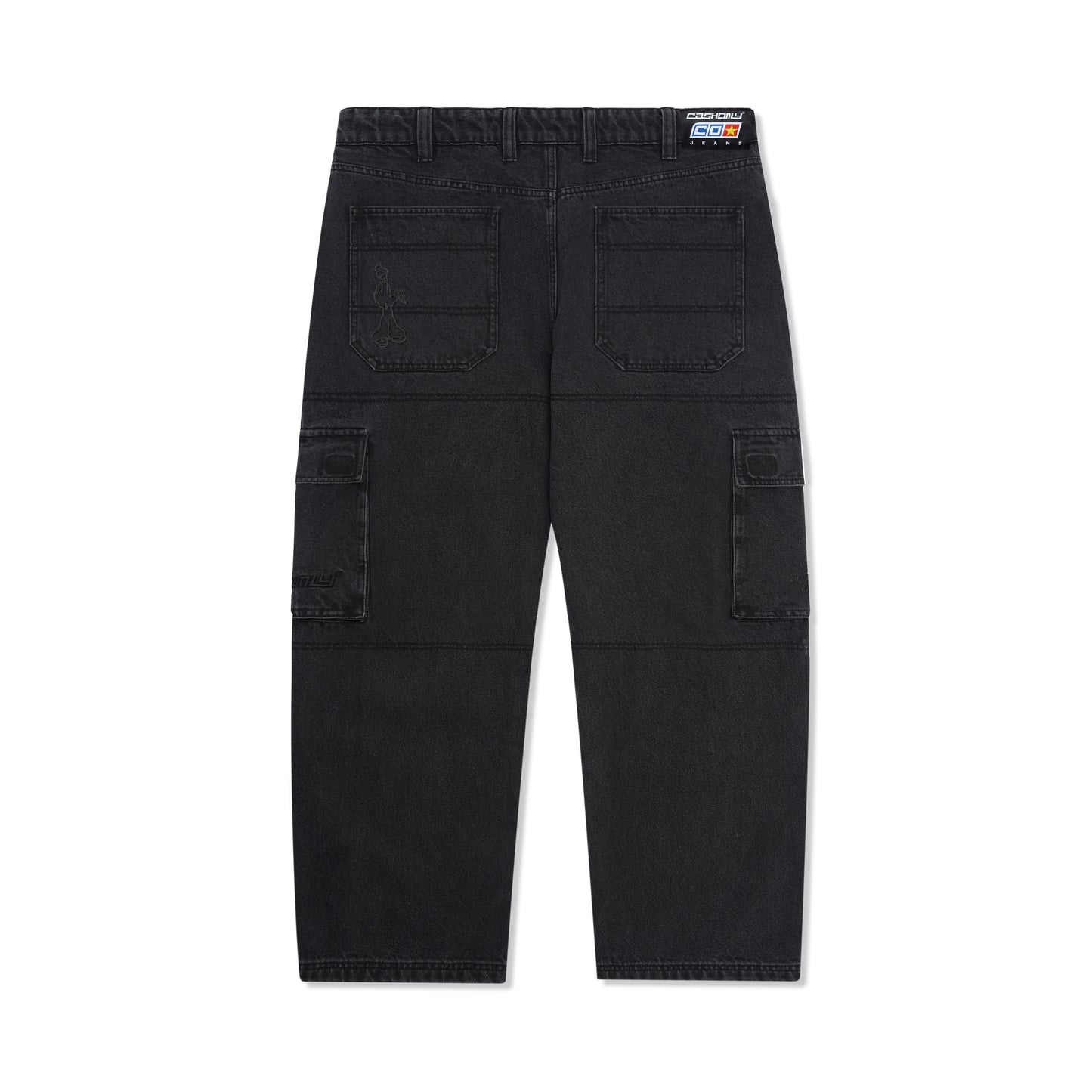 Cash Only Aleka Cargo Jeans Black