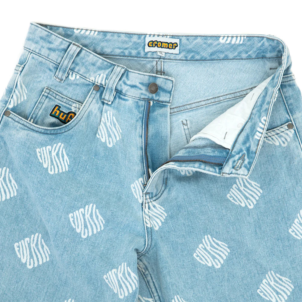 HUF Fuck It Cromer Short Blue