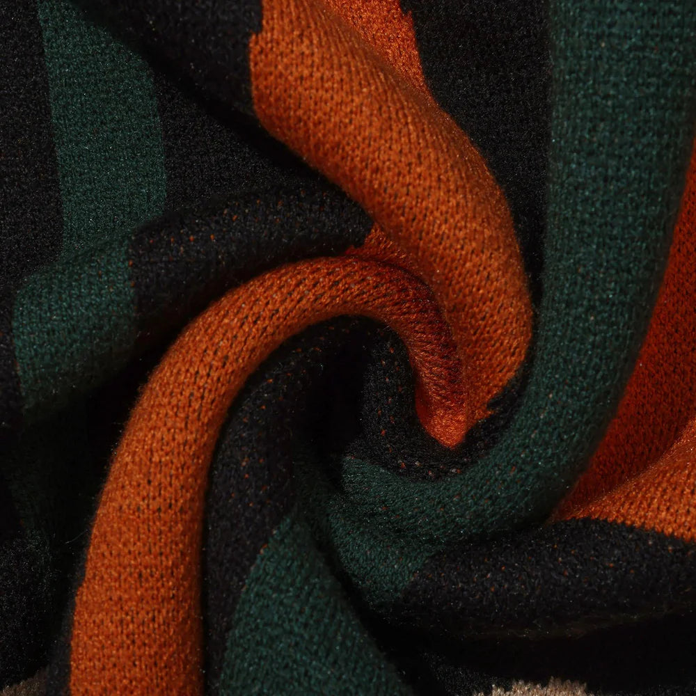 Helas Backgammon Knit Sweater Multico