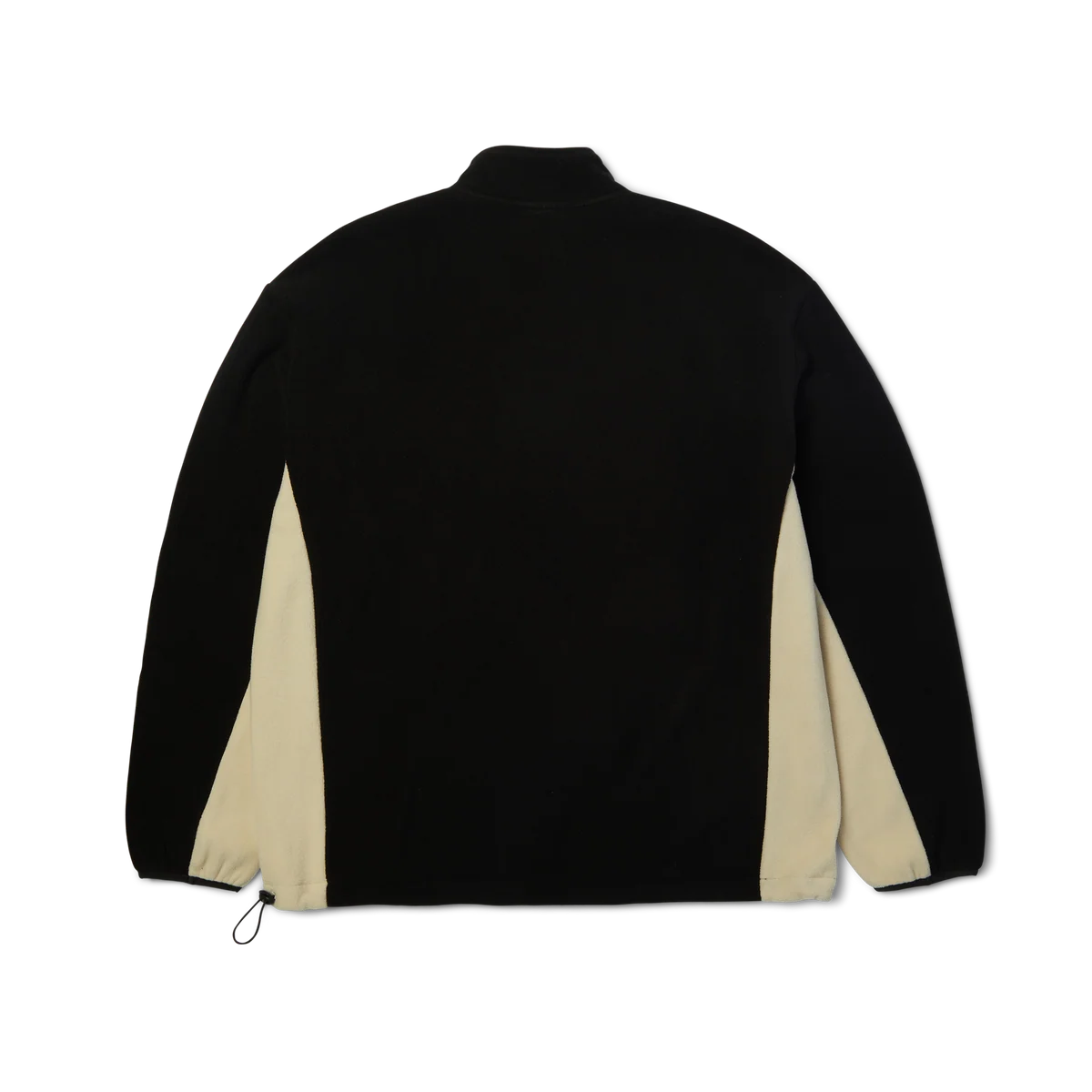 HUF Basecamp Quarter Zip Polar Fleece Black
