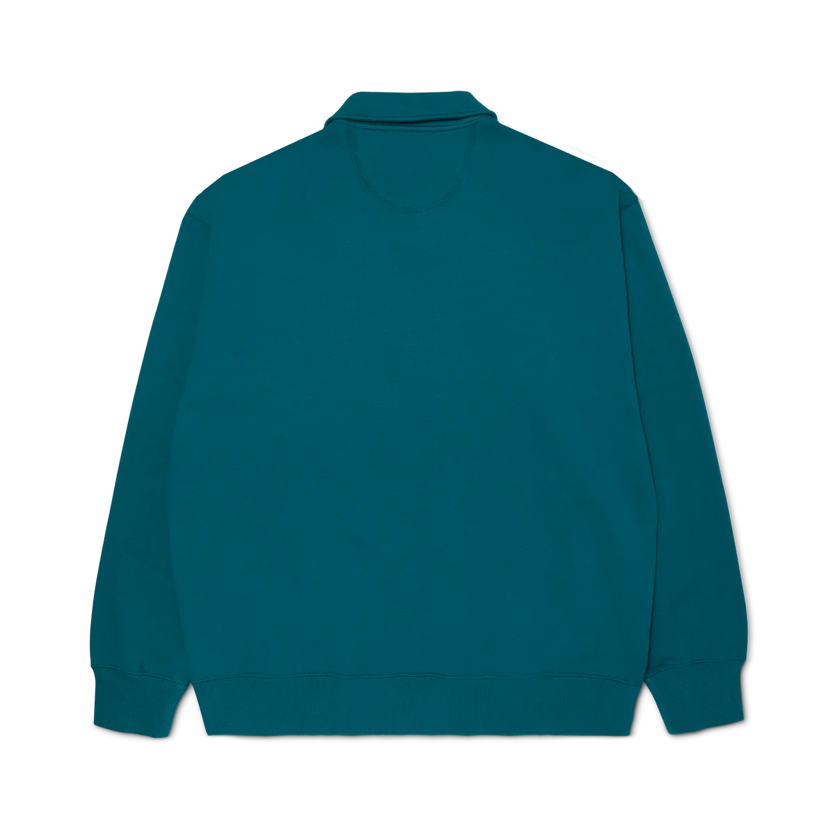 HUF Big Block 1/4 Zip Sweater French Terry Sea Green