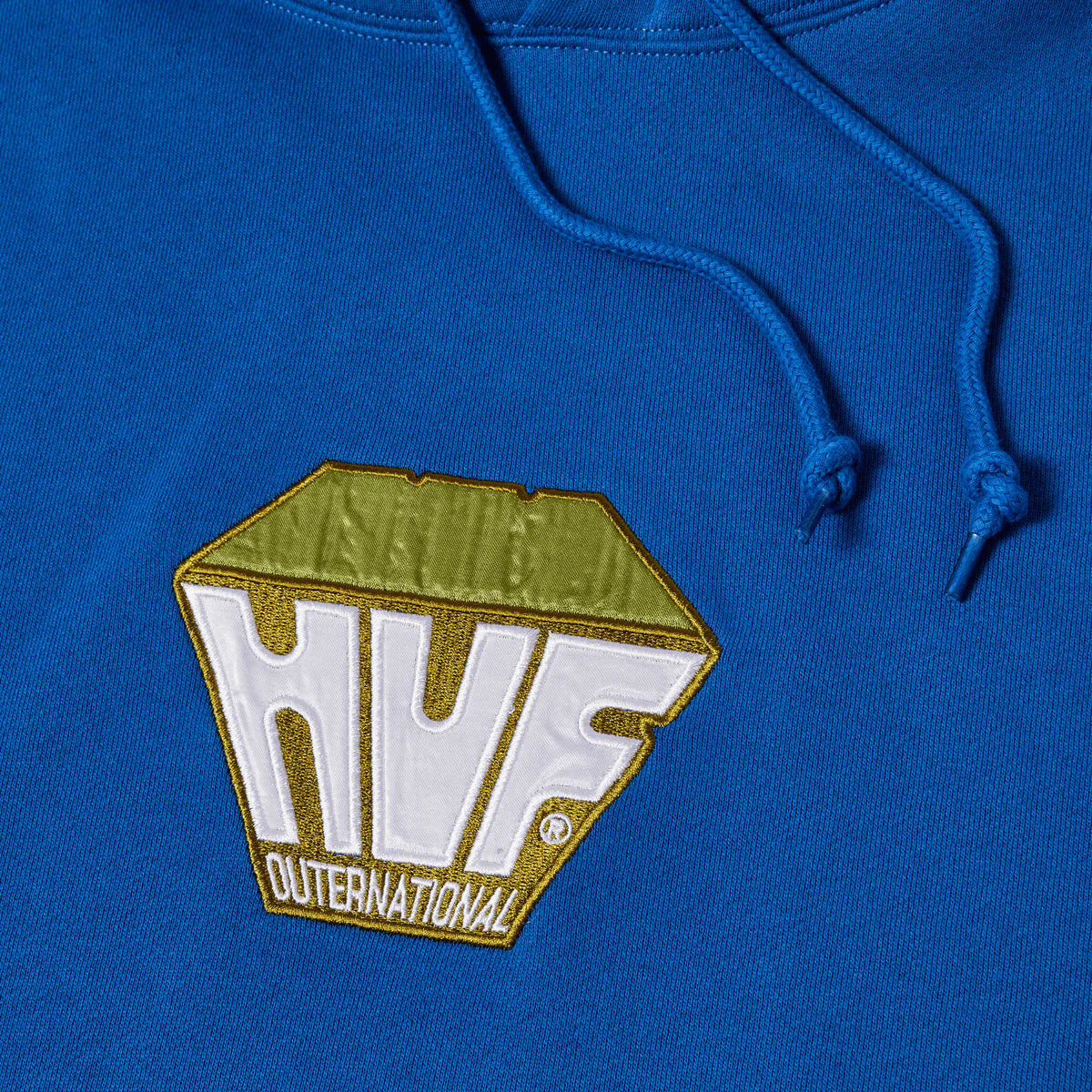 HUF Big Block Hooded Sweater Cobalt Blue