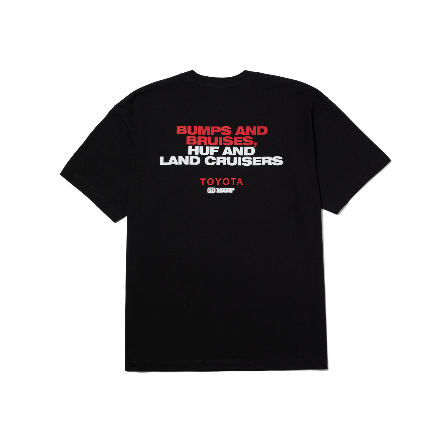 HUF X Toyota Land Cruiser Big Poppa J8 T-Shirt Black