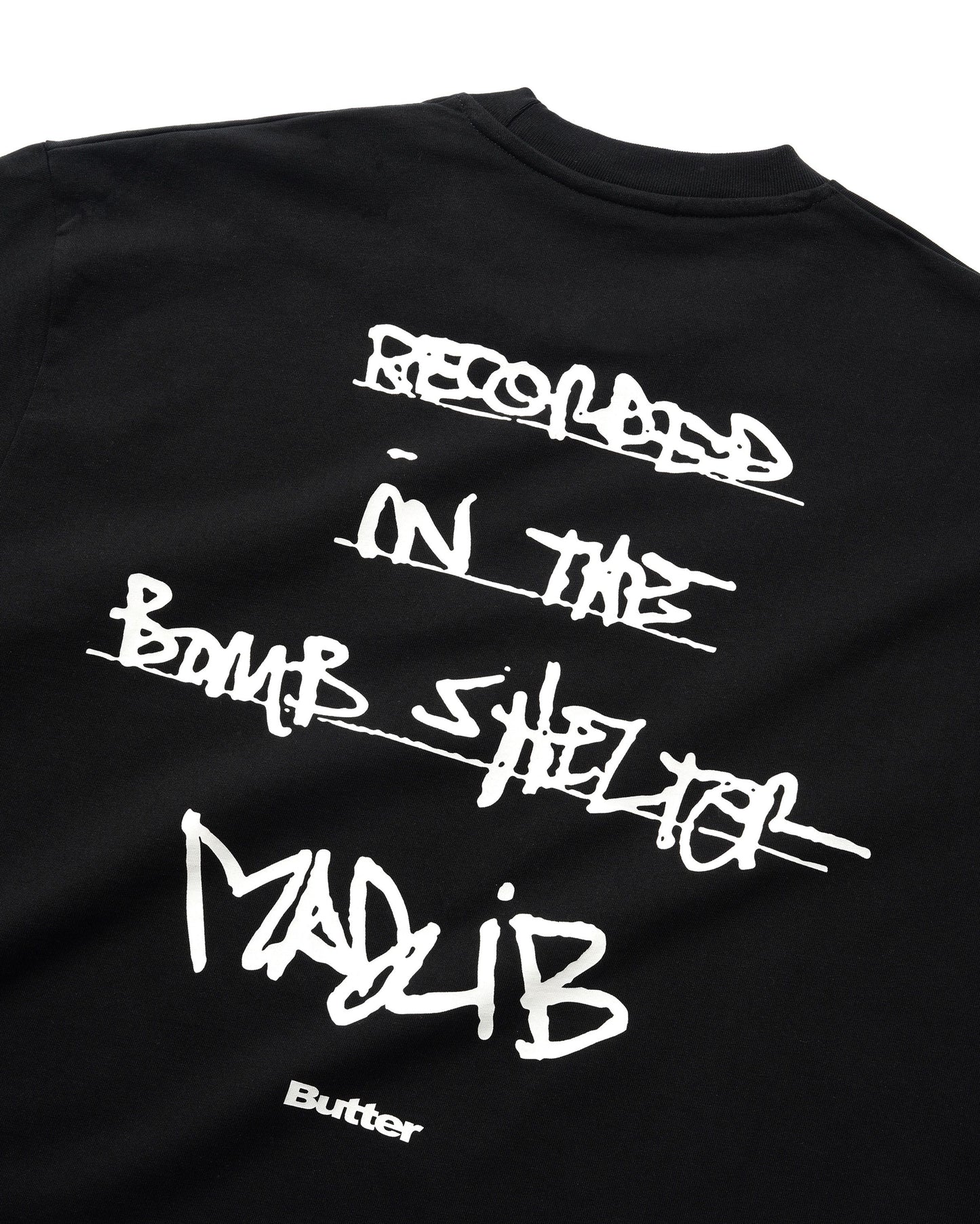 Butter Goods x Madlib Bomb Shelter T-shirt Black