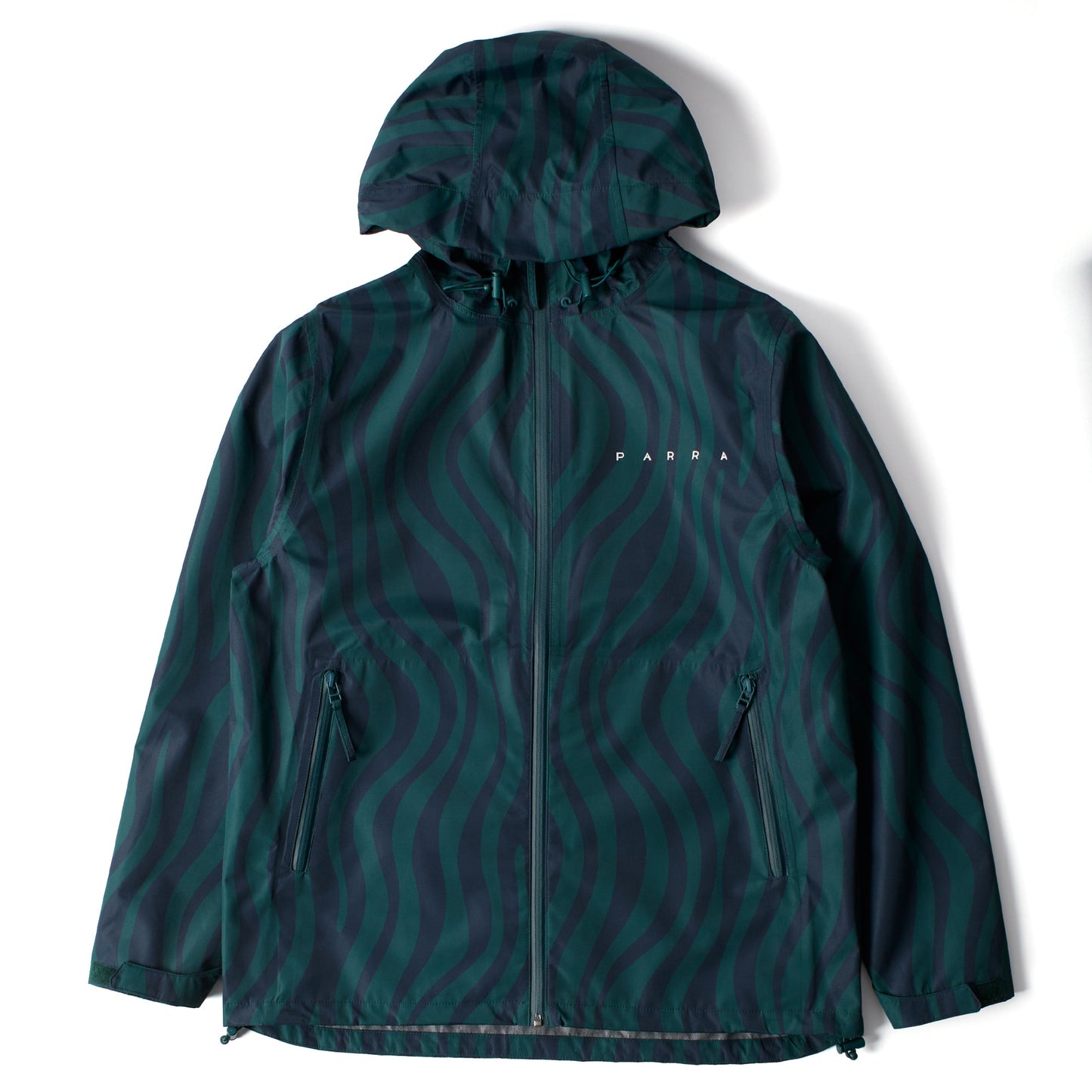 By Parra Rain Flow Rain Jacket Green