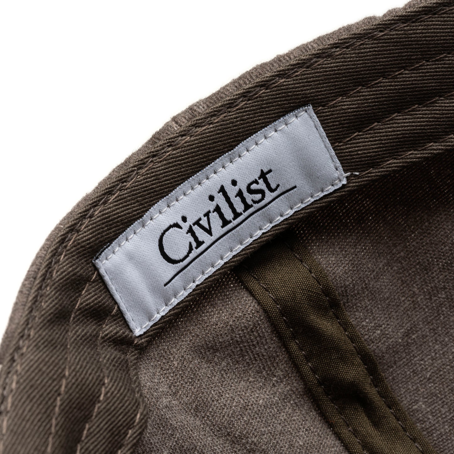 Civilist Big Fun Dad Hat Washed Brown