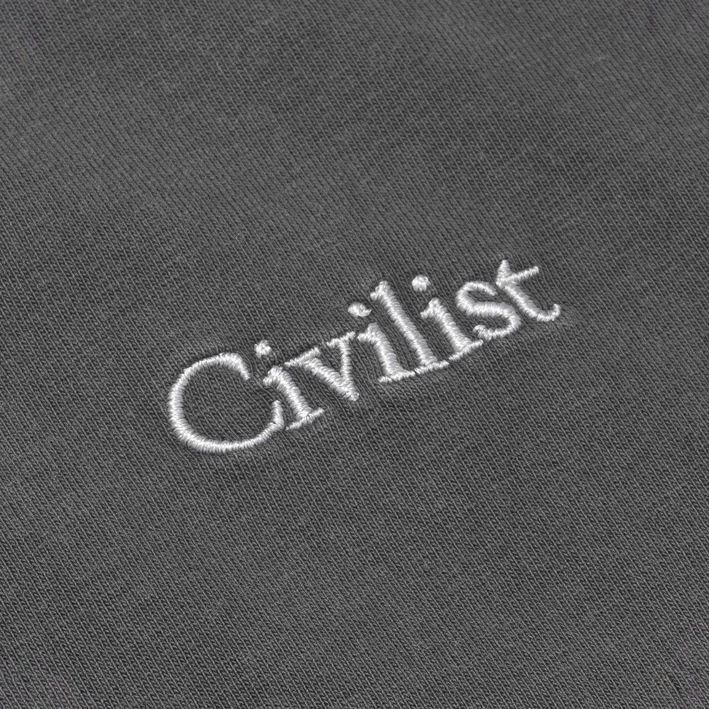 Civilist Mini Logo T-Shirt Pepper