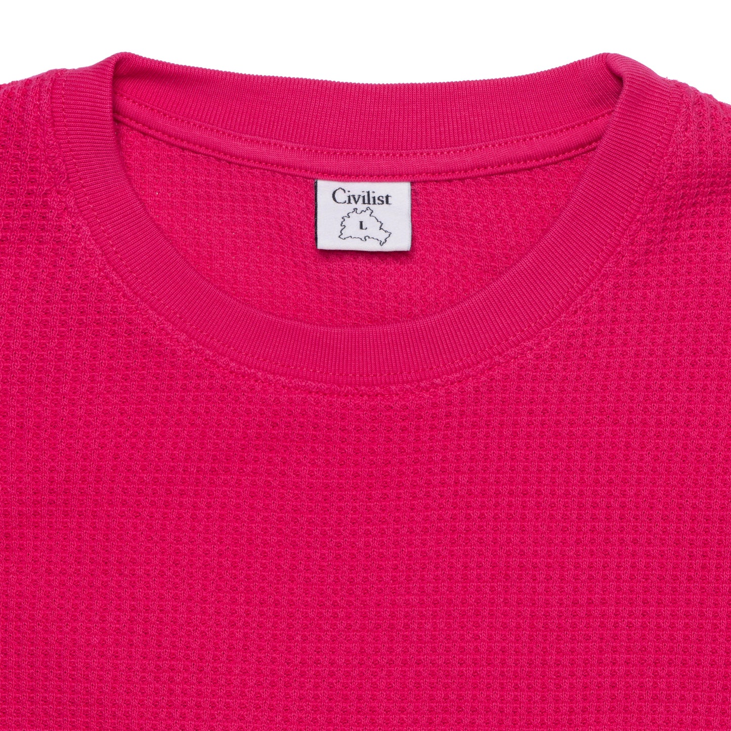 Civilist Thermal Longsleeve T-Shirt Fuchsia