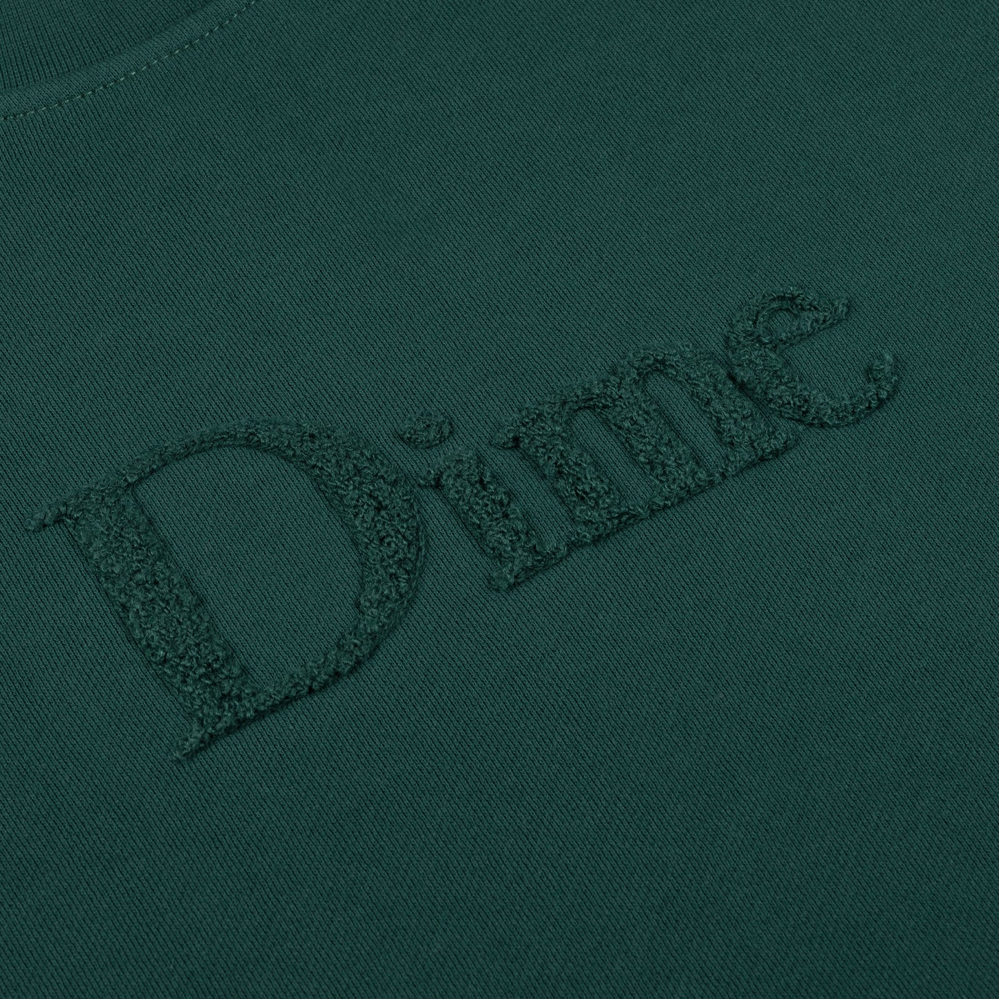 Dime Classic Logo Crewneck Sweater Rainforest