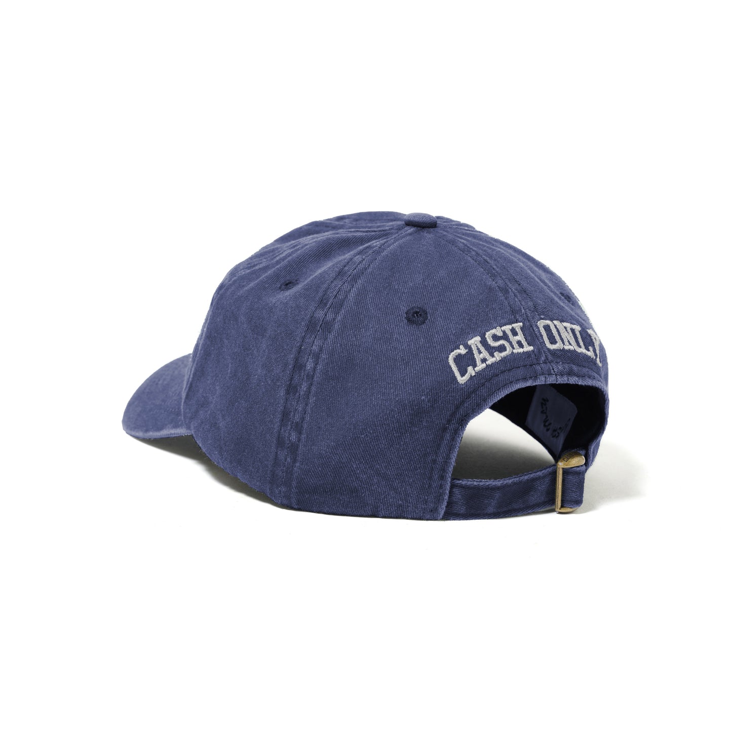 Cash Only Campus 6 Panel Cap Washed Navy