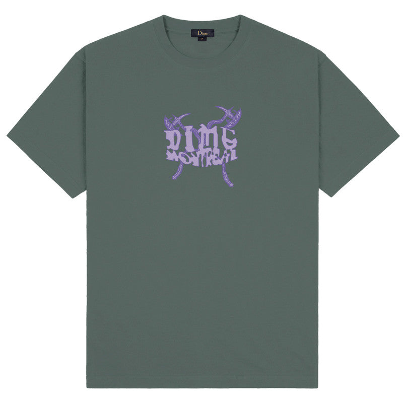 Dime Axe T-Shirt Stone Teal