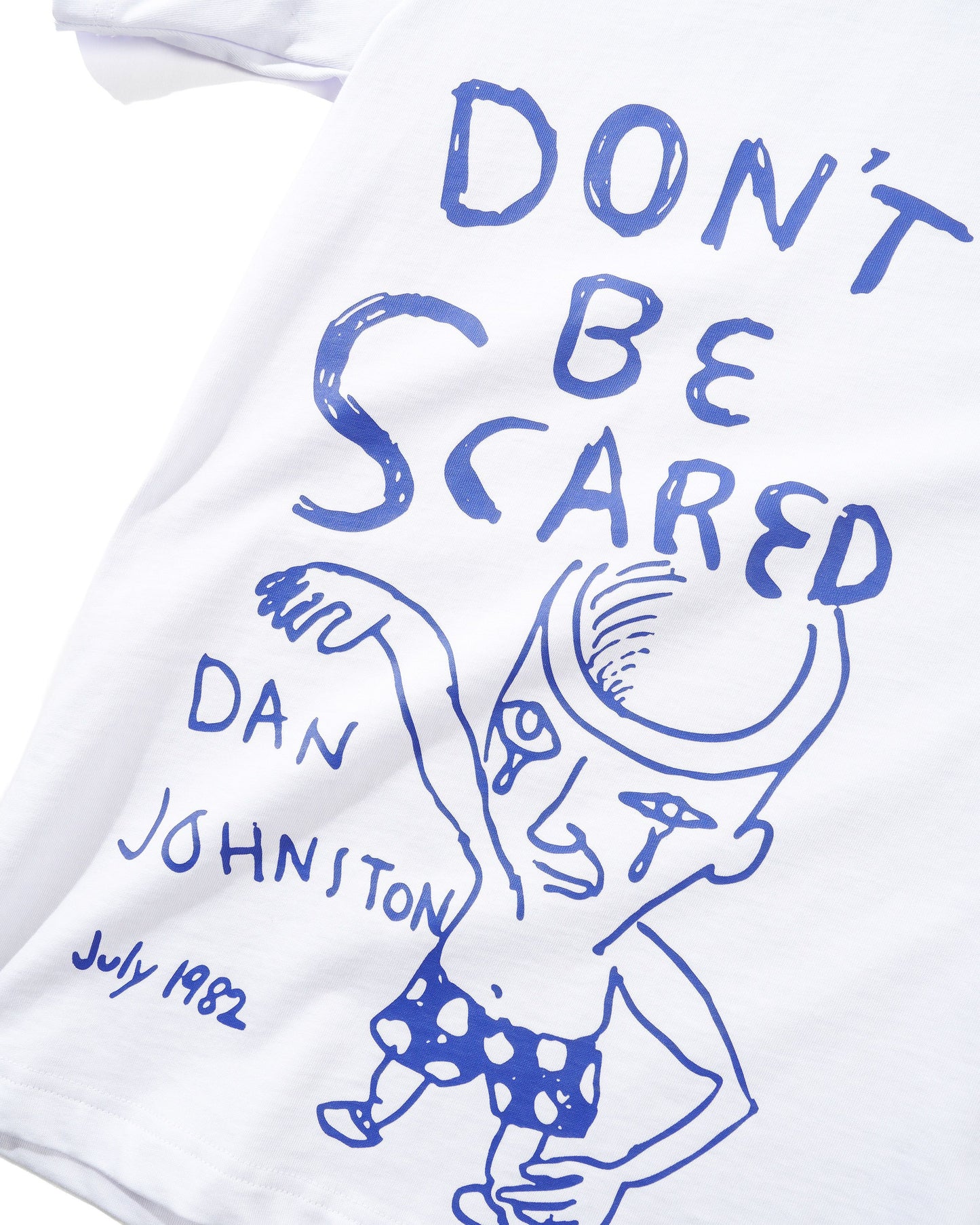 Butter Goods x Daniel Johnston Don't Be Scared T-shirt White