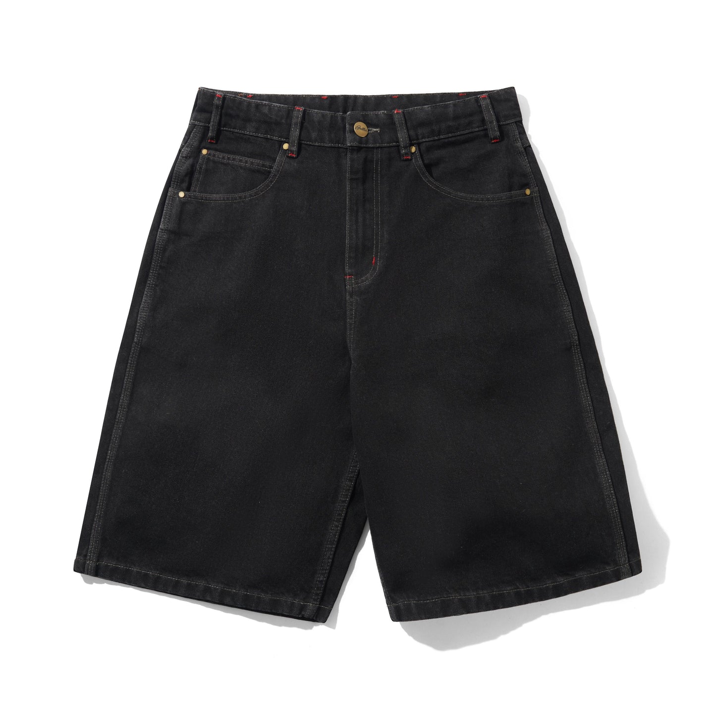 Butter Goods x Daniel Johnston Dragon Denim Shorts Washed Black