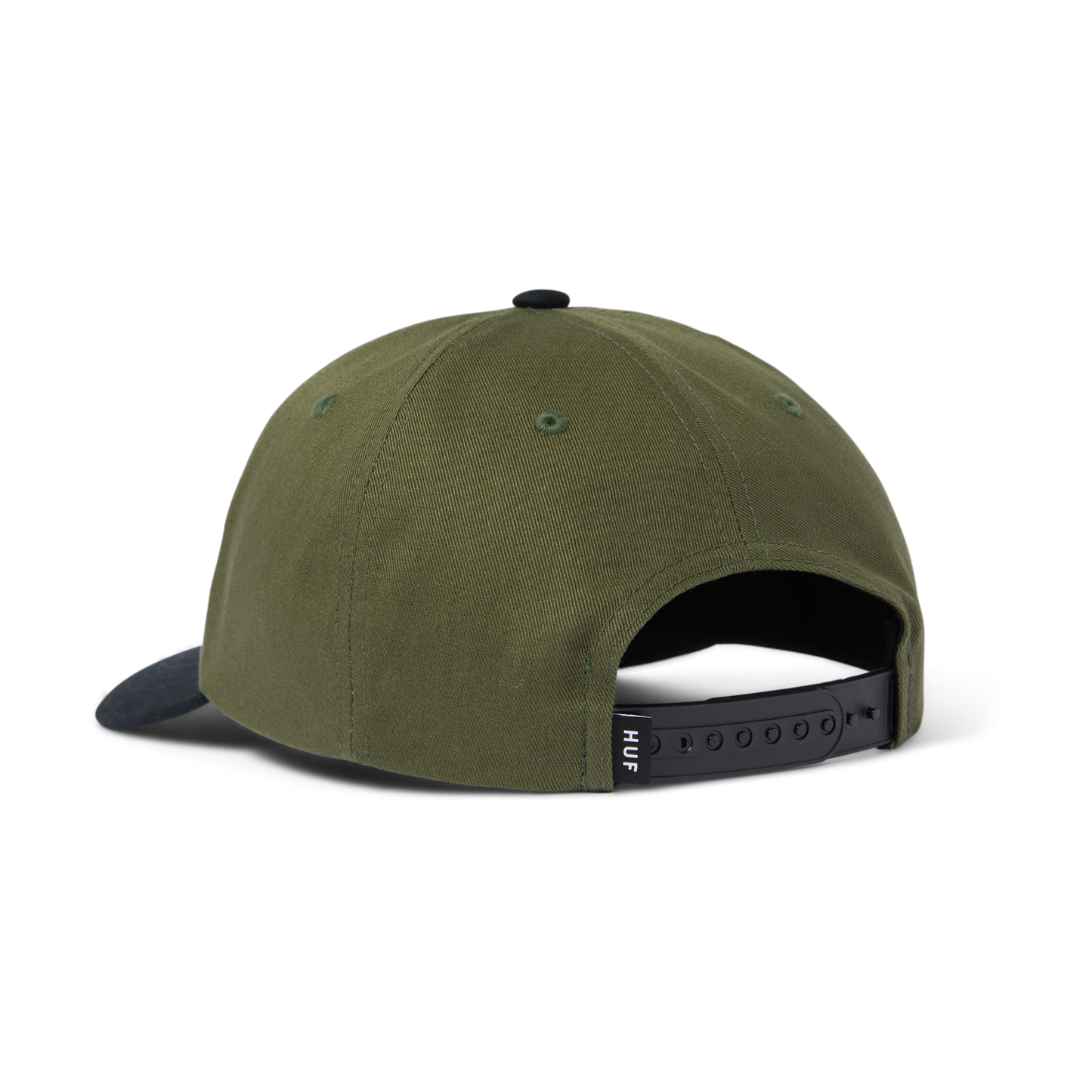 HUF Enlightenment 6 Panel Snapback Cap Olive