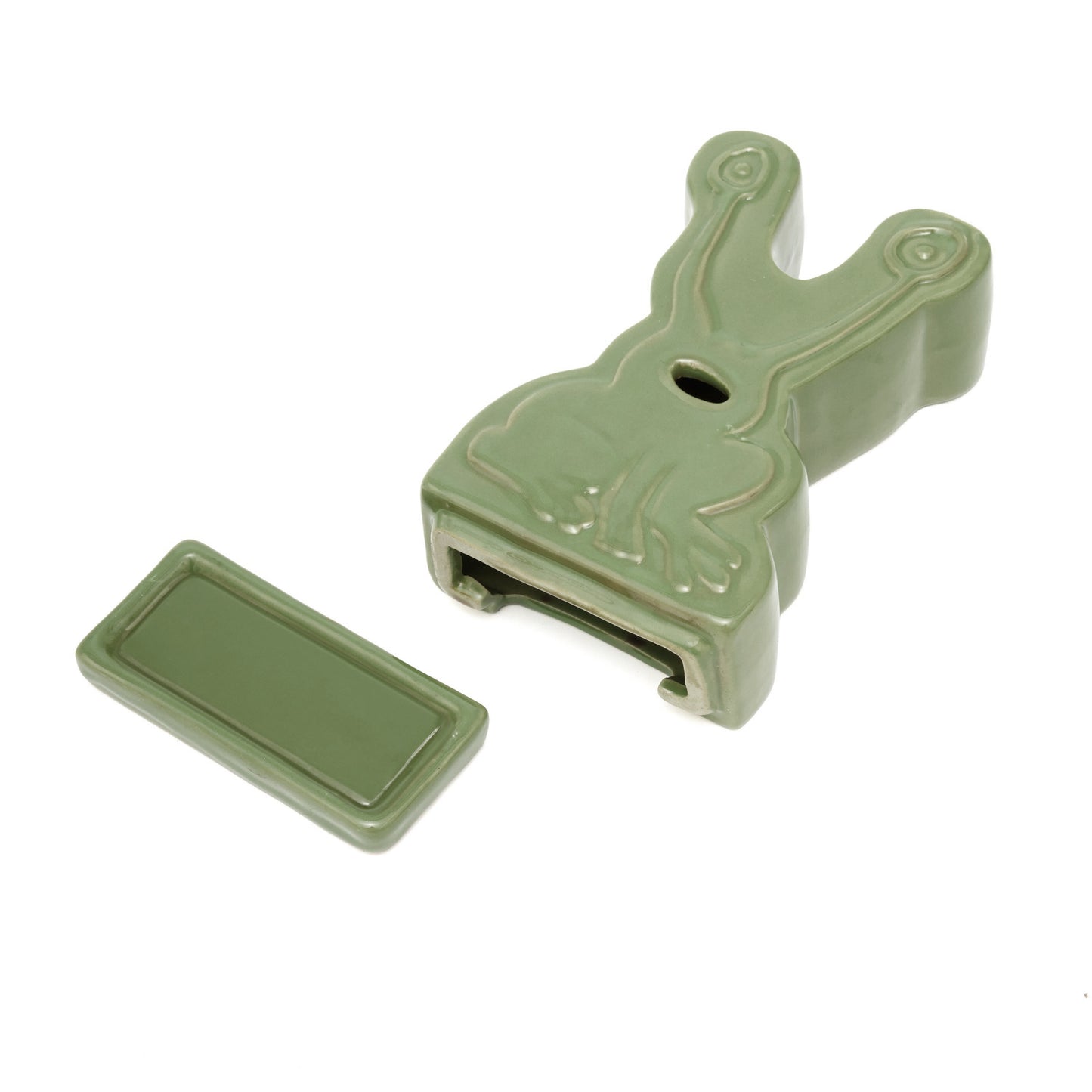 Butter Goods x Daniel Johnston Frog Ceramic Incense Holder Light Green