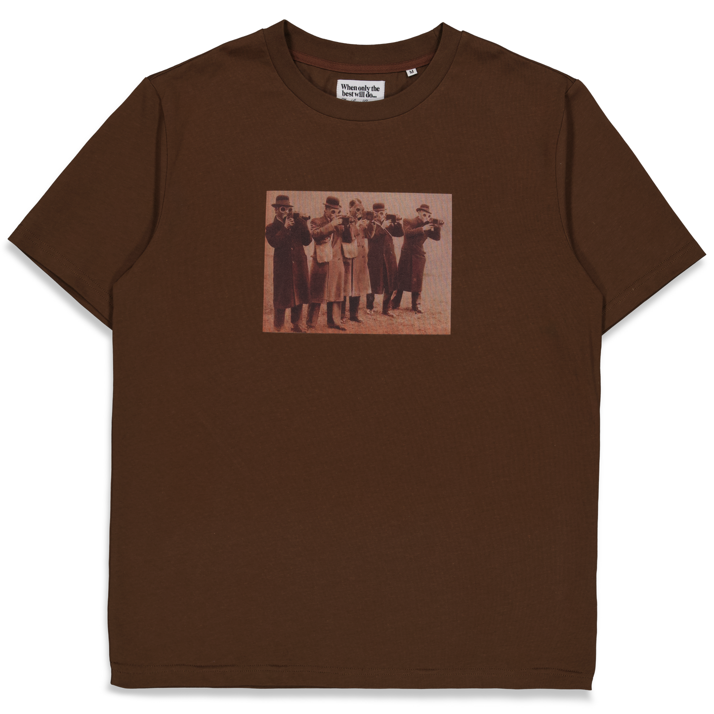 The Loose Company Gassmask T-Shirt Brown