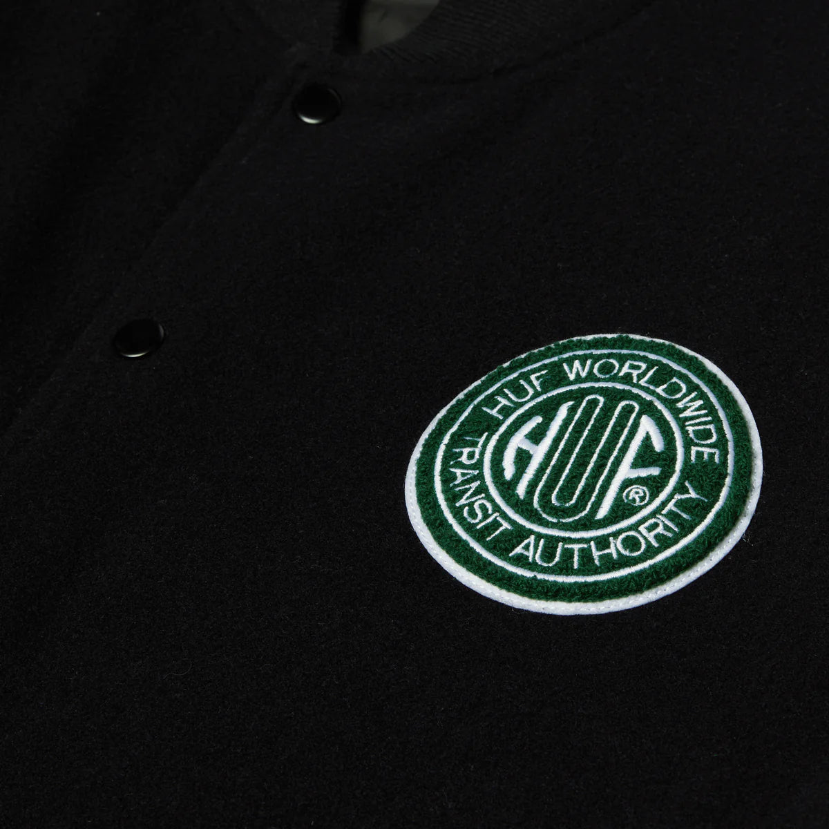 HUF Global Transit Varsity Jacket Navy