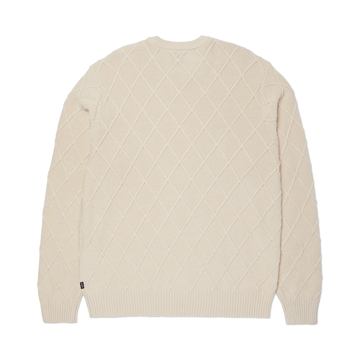 HUF Grid Sweater Natural