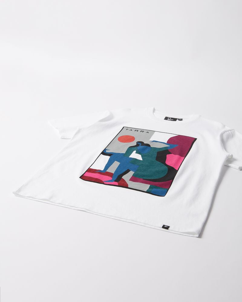 By Parra Ball To The Face T-Shirt White