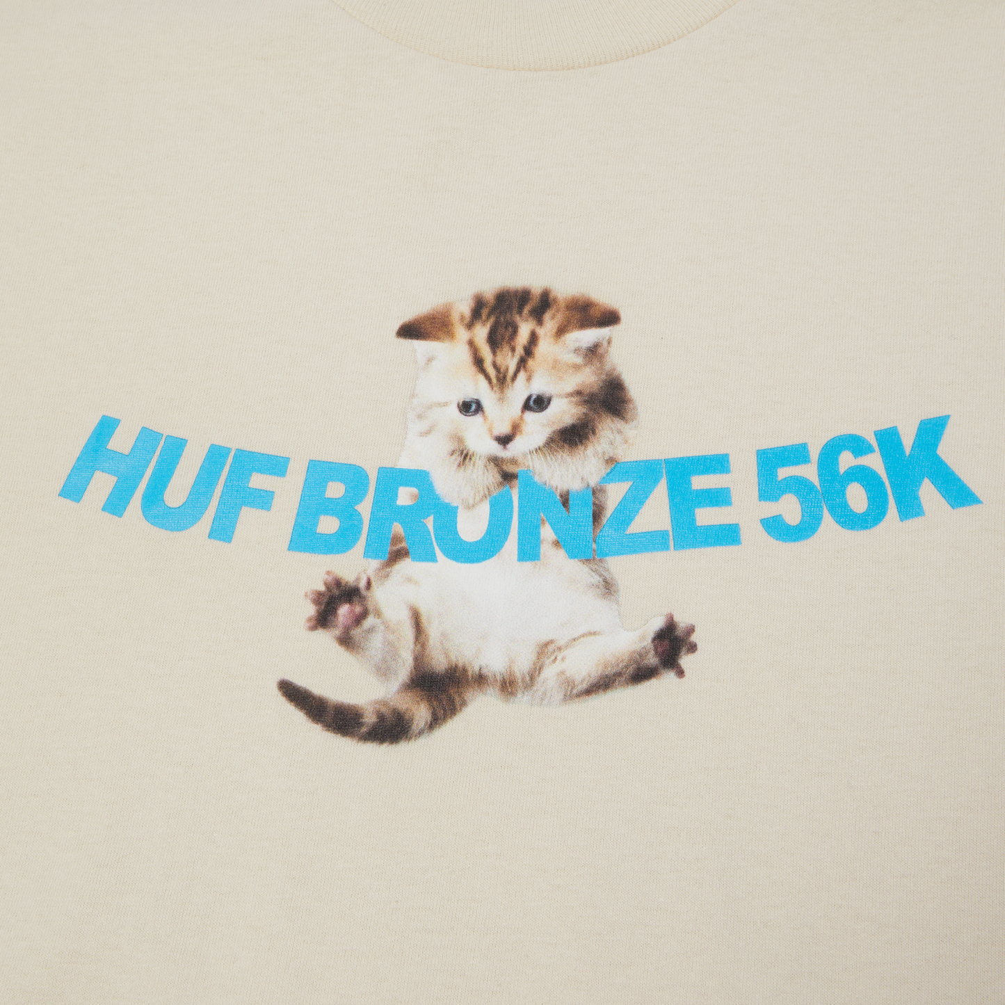 HUF X Bronze 56K Hang In There T-Shirt Nature