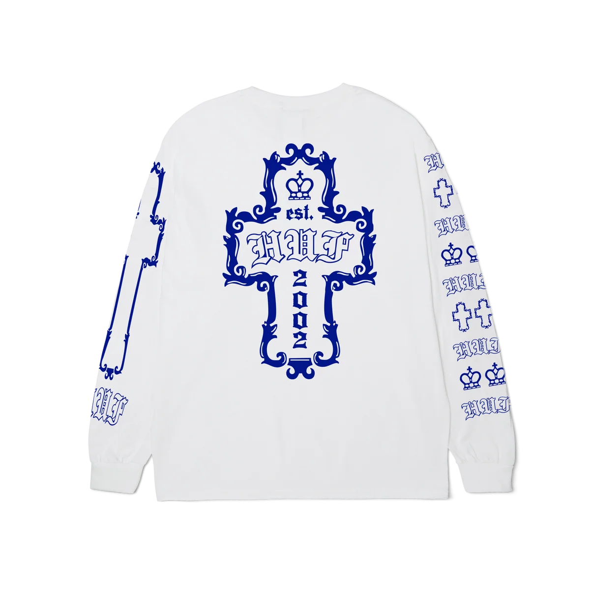 HUF Hard Luxe Longsleeve T-Shirt White