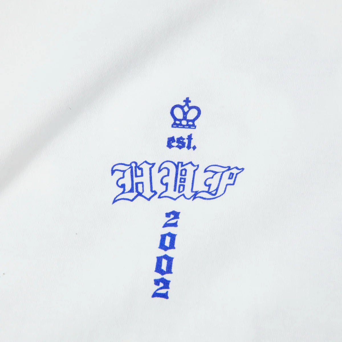 HUF Hard Luxe Longsleeve T-Shirt White