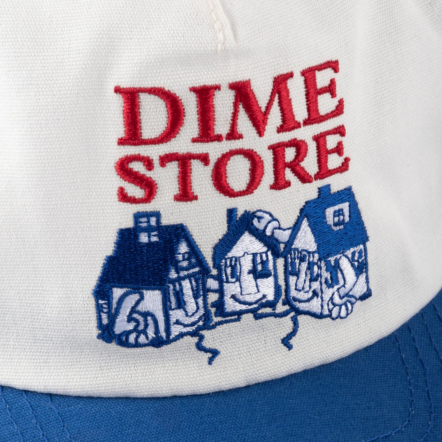 Dime Skateshop Worker Cap Ocean Blue