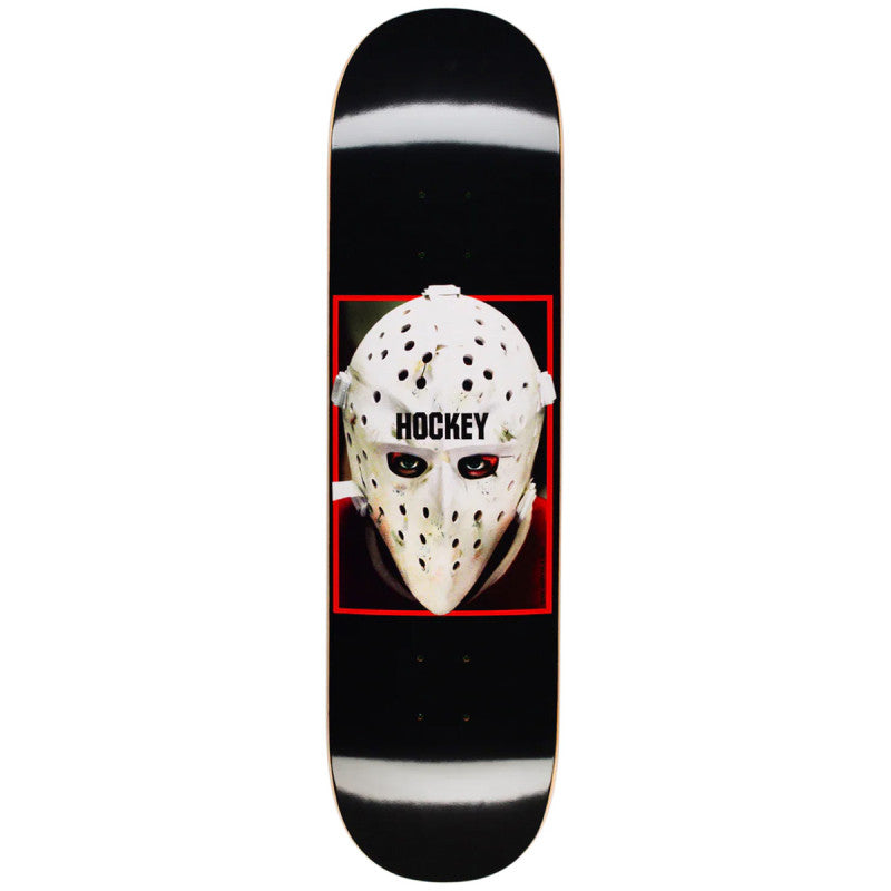 Hockey War On Ice Skateboard Deck Black -Shape 2- 8.25