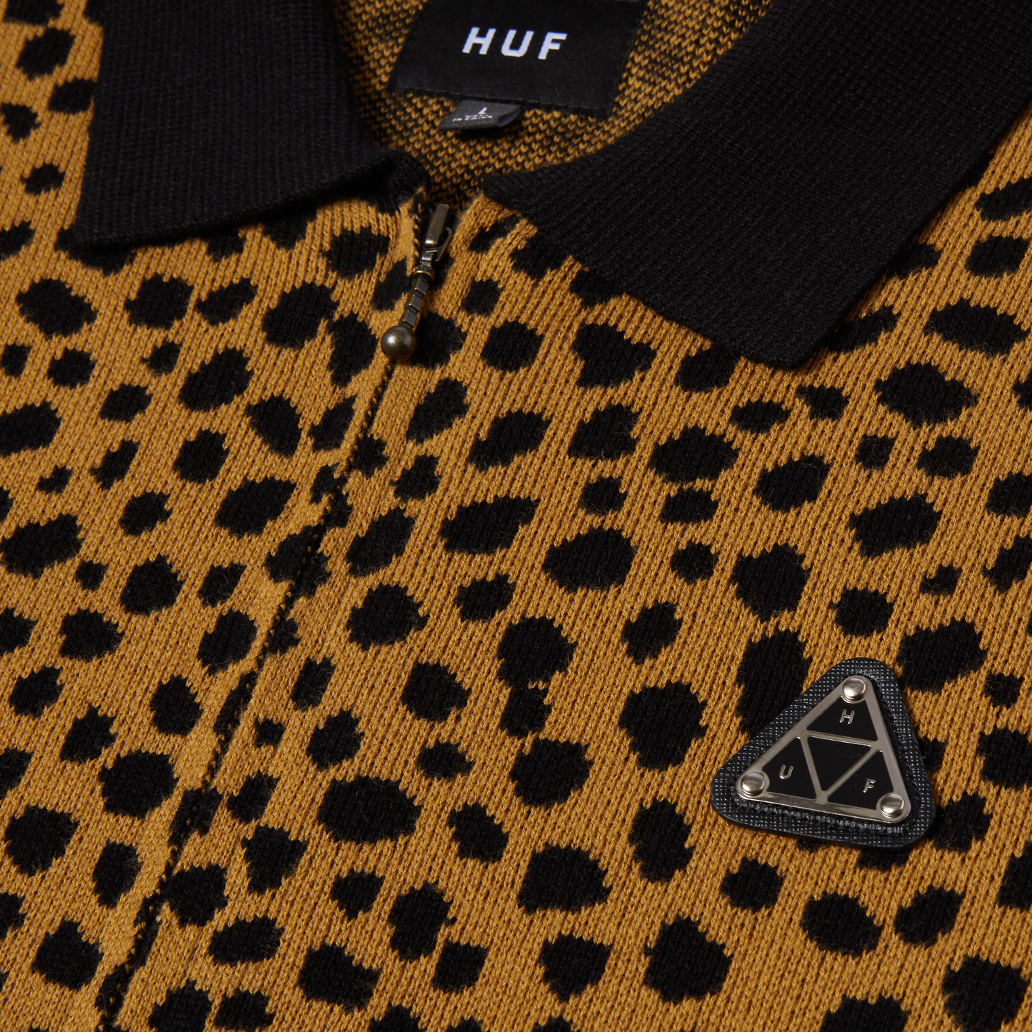 HUF Instinct Bowling Sweater Brown