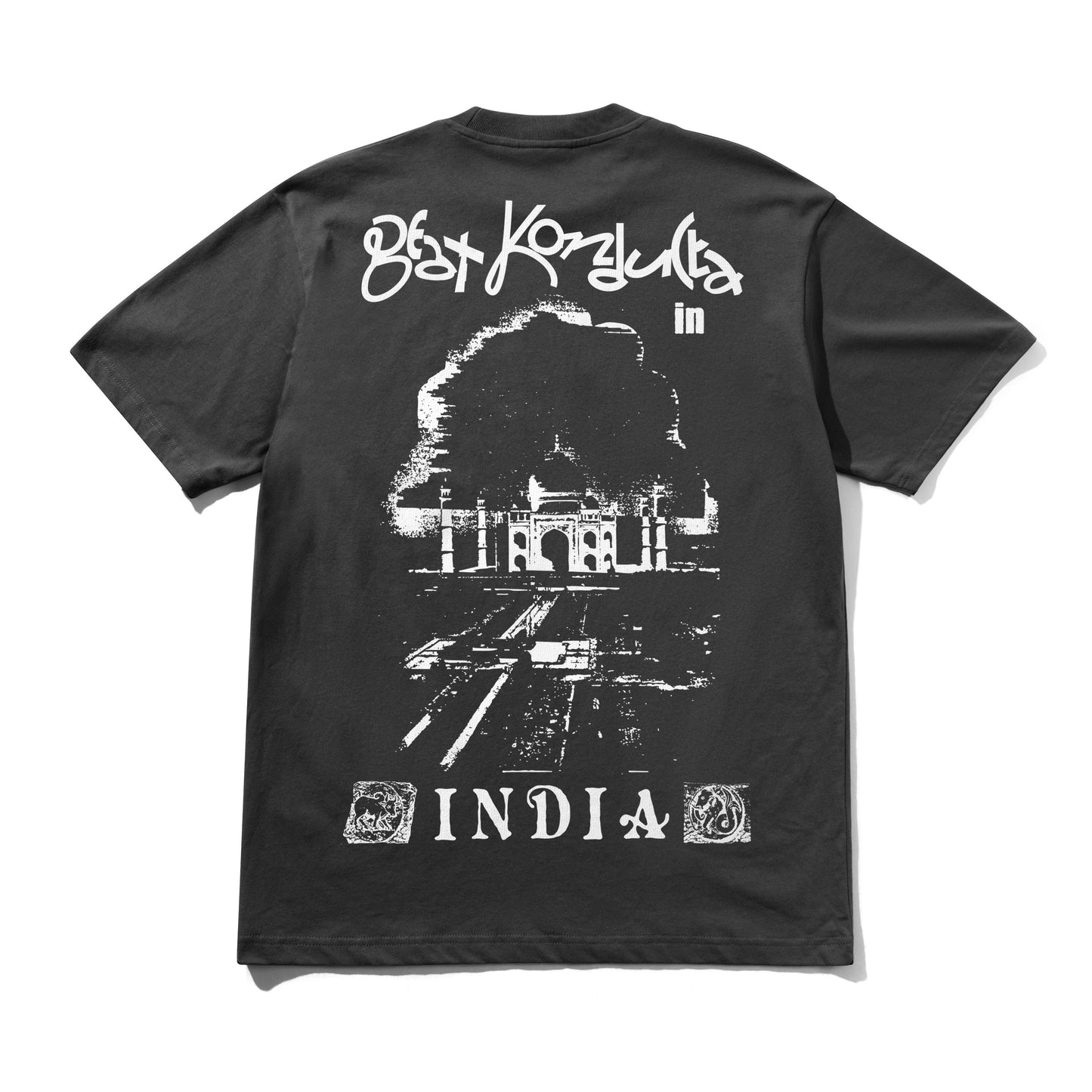 Butter Goods x Madlib India T-shirt Washed Black