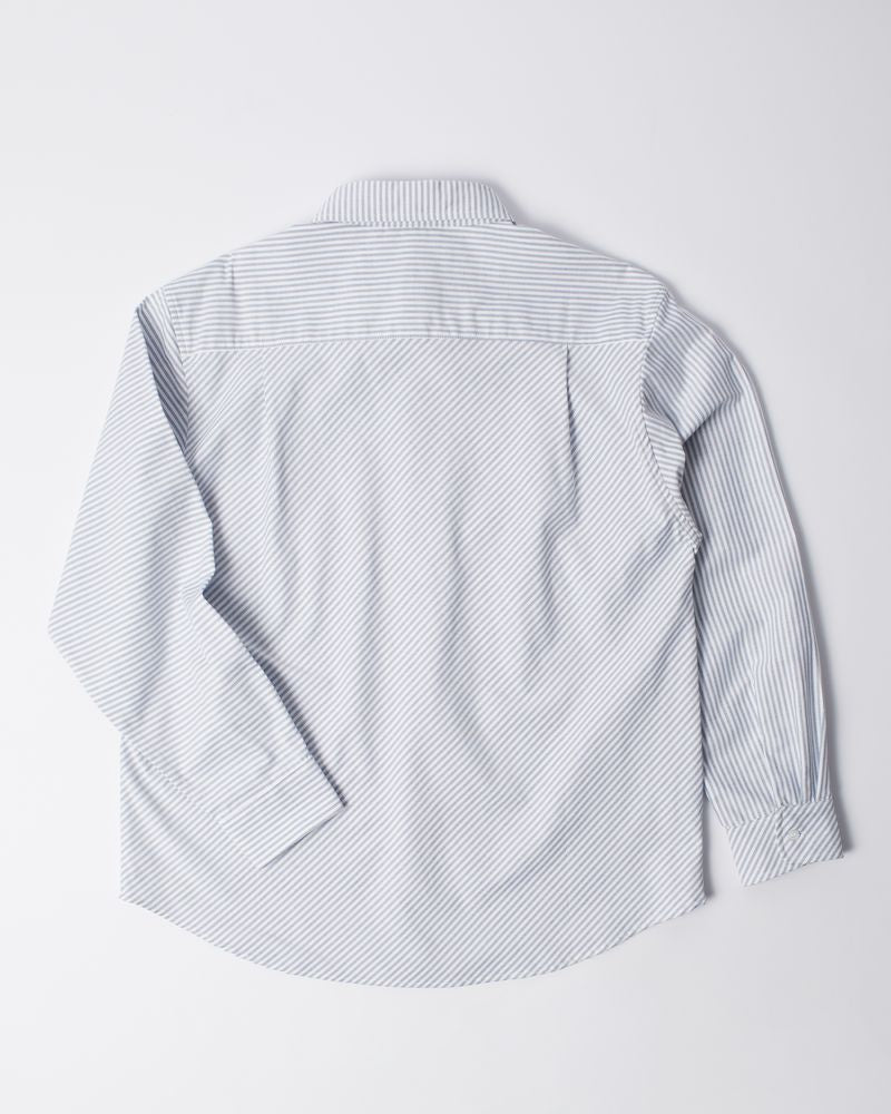 By Parra Horizonticaled Shirt Blue