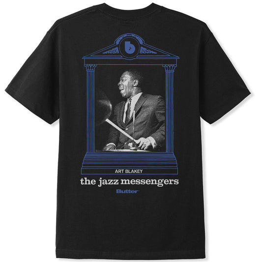 Butter Goods Jazz Messengers T-Shirt Black