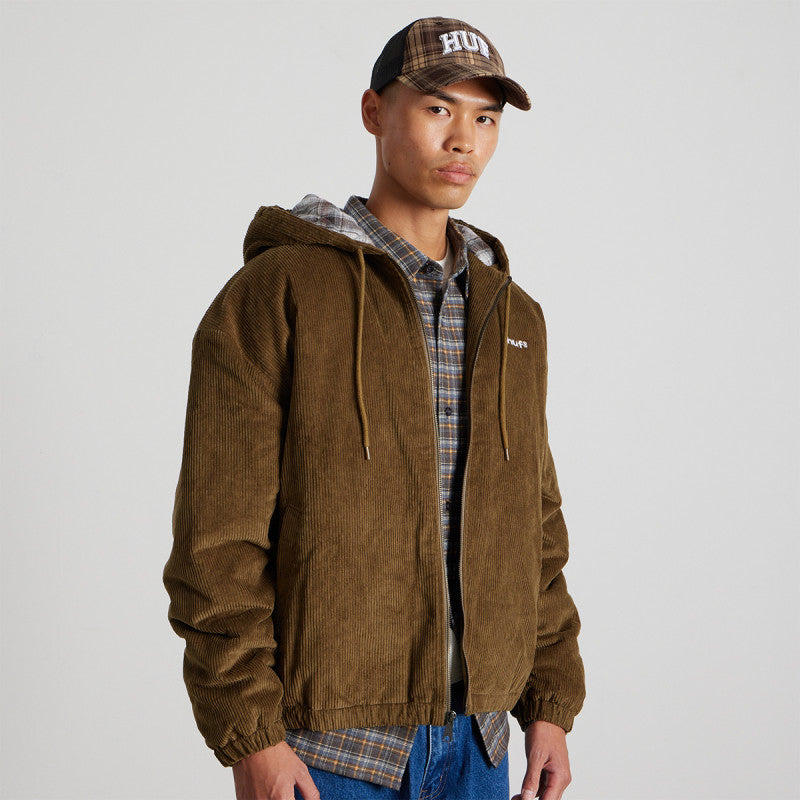 HUF Klondike Corduroy Jacket Olive