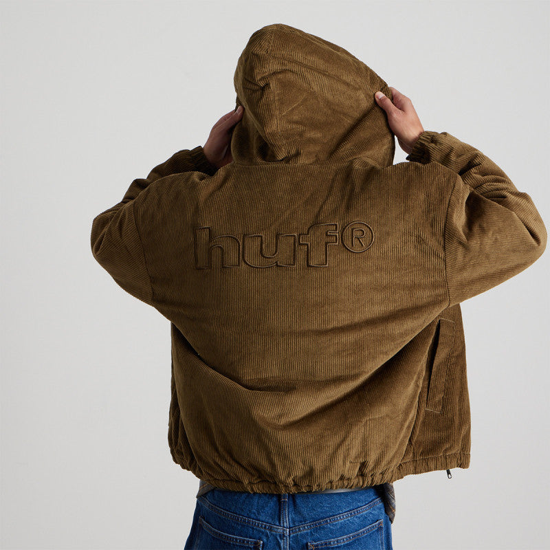 HUF Klondike Corduroy Jacket Olive