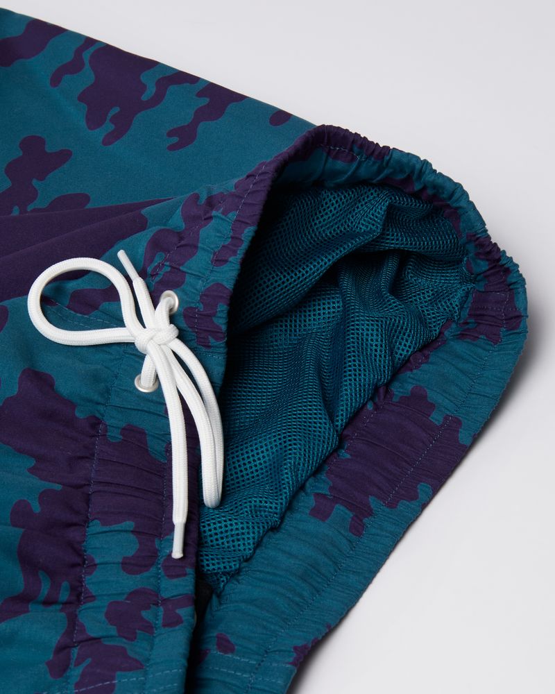 By Parra Purple Camo Man Swim Short Blue
