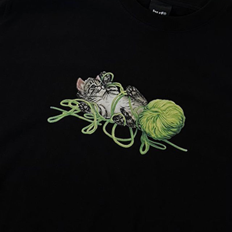HUF Paws T-Shirt Black