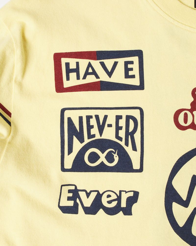 By Parra Never Sinister Longsleeve T-Shirt Yellow