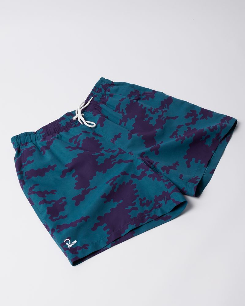 By Parra Purple Camo Man Swim Short Blue