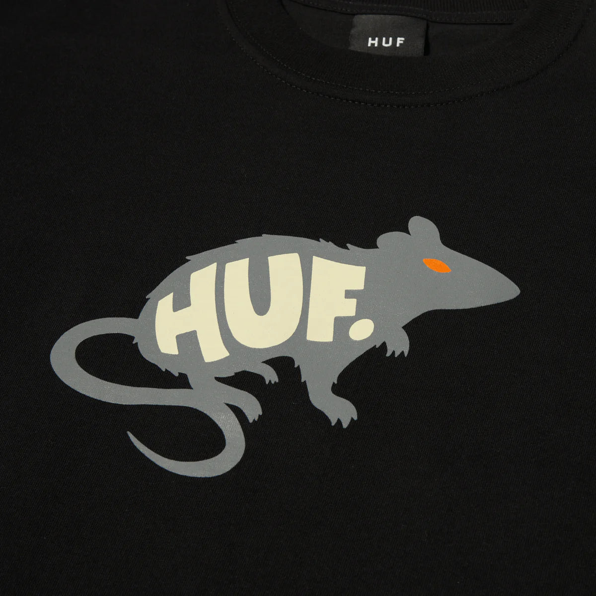 HUF Mans Best Friend T-Shirt Black