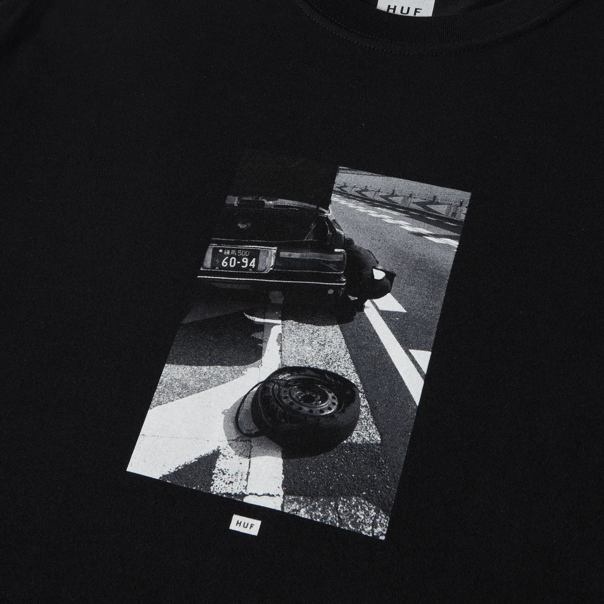 HUF Mason T-Shirt Black