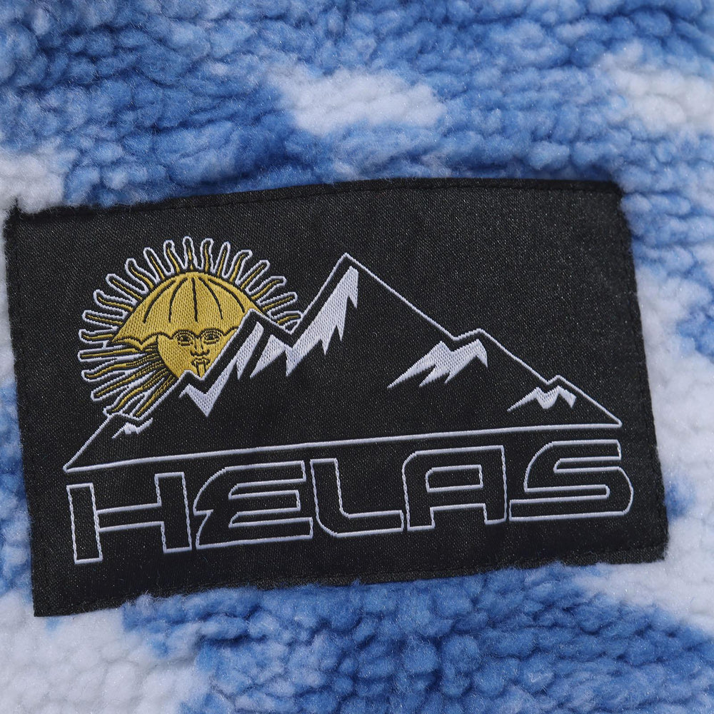 Helas Mundy Fleece Quarter Zip Jacket Blue Cloud