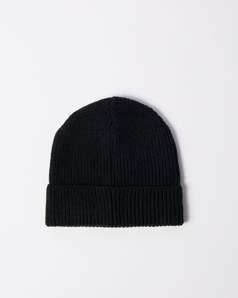By Parra Lowercase Script Logo Beanie Black
