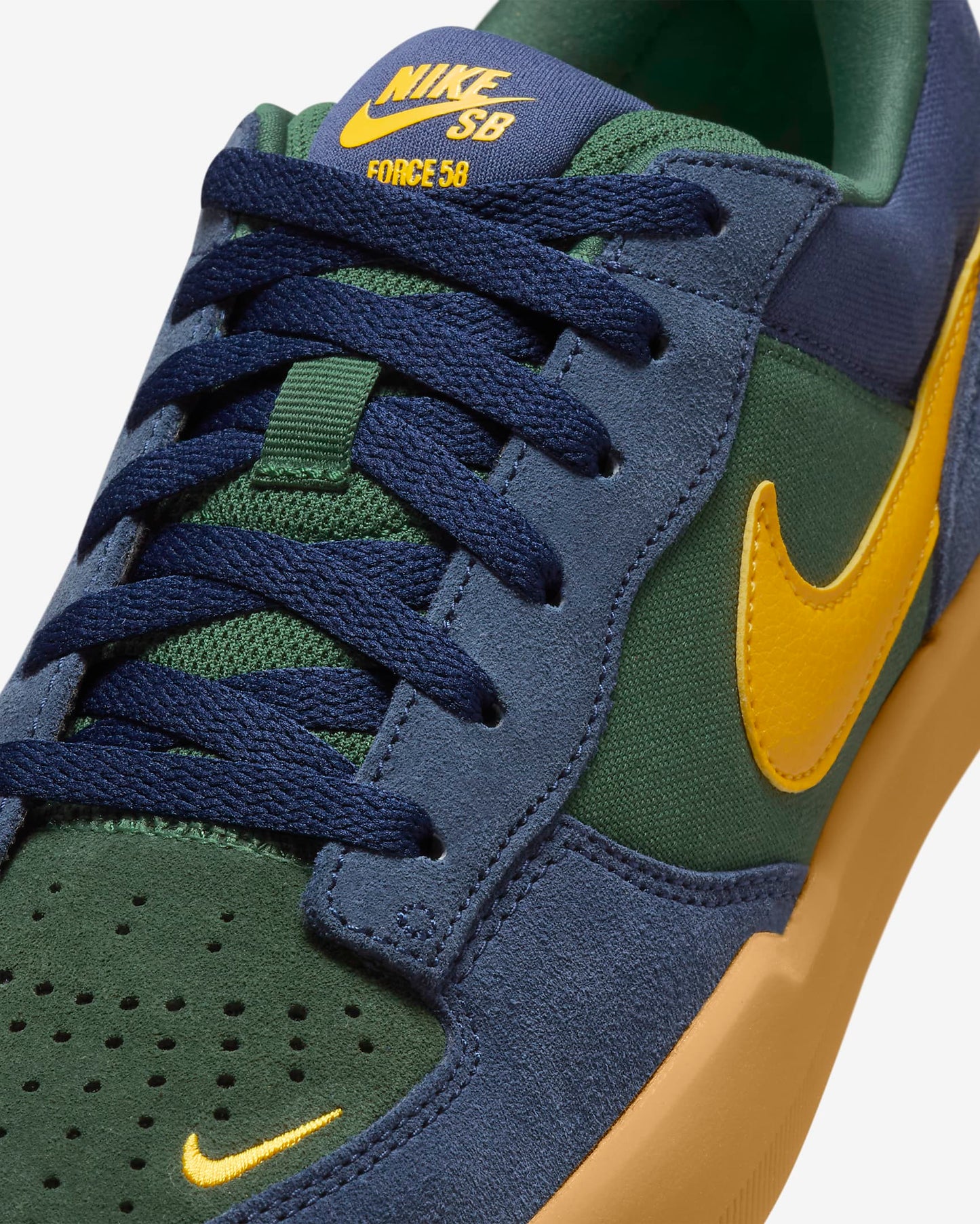 Nike SB Force 58 Midnight Navy/University Gold-Fir