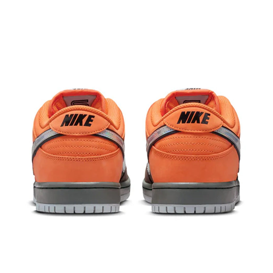 Nike SB Dunk Low Pro Safety Orange/Wolf Grey-Baroque Brown-Iron Grey-Black